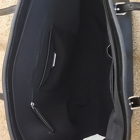 Aldo black tote bag. Top zipper - Picture 6 of 7